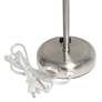 7_Oslo 19 1/2"H Steel Outlet Table Desk Lamp with Black Shade more views