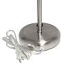 6_Oslo 19 1/2"H Steel Outlet Table Desk Lamp with Navy Shade more views