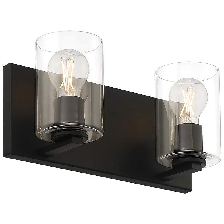 Image 4 Oslo 2 Light LED Vanity - Matte Black more views