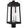 Oslo 20 1/2" High Black 3-Light Outdoor Post Light