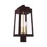 6_Oslo 3 Light Bronze Outdoor Post Top Lantern more views