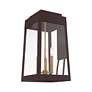 7_Oslo 3 Light Bronze Outdoor Wall Lantern more views