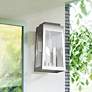 1_Oslo 3 Light Brushed Nickel Outdoor Wall Lantern