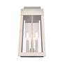 5_Oslo 3 Light Brushed Nickel Outdoor Wall Lantern more views