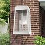 1_Oslo 3 Light Brushed Nickel Outdoor Wall Lantern