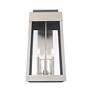 5_Oslo 3 Light Brushed Nickel Outdoor Wall Lantern more views
