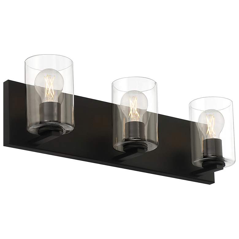 Image 4 Oslo 3 Light LED Vanity - Matte Black more views