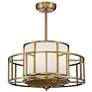 1_Oslo 4-Light Fan D'Lier in Warm Brass