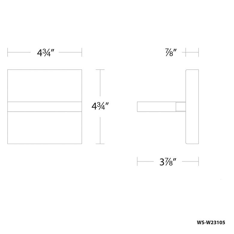 Image 6 Oslo 5"H x 5"W 1-Light Outdoor Wall Light in White more views