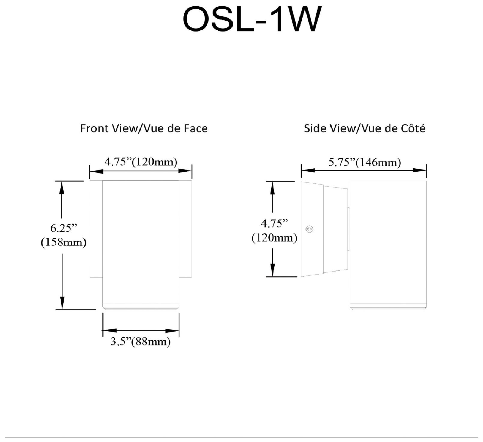 Image 4 Oslo 6.25" High Matte Black Finish Outdoor Wall Sconce w/ Clear Shade more views