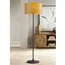 1_Oslo Matte Black Metal Floor Lamp