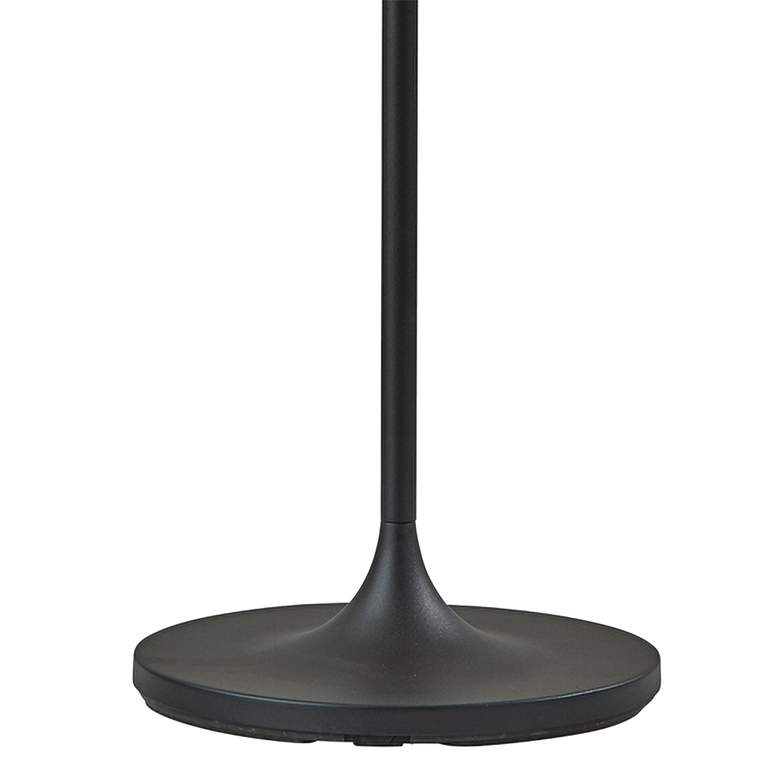 Image 4 Oslo Matte Black Metal Floor Lamp more views
