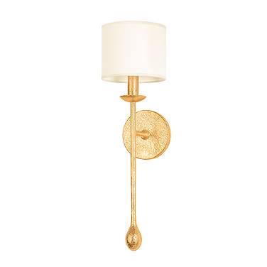 Osmond 21" High Vintage Gold Wall Sconce