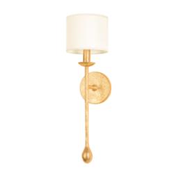 Osmond 21" High Vintage Gold Wall Sconce