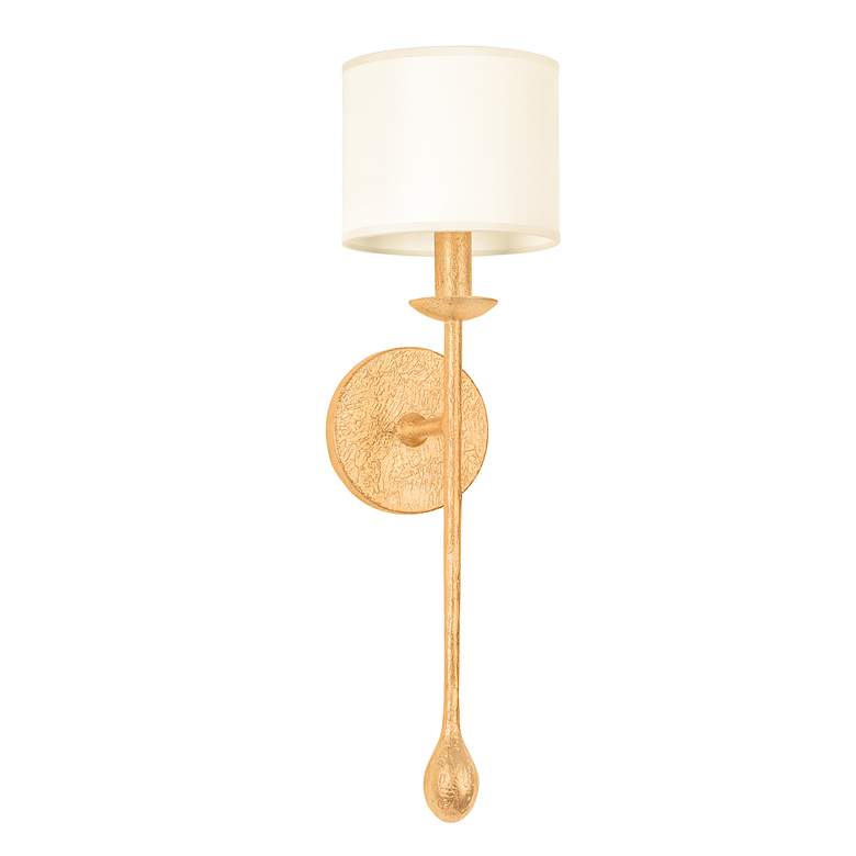 Image 3 Osmond 21" High Vintage Gold Wall Sconce more views