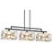 Oswell 42 1/2" Wide Art Glass Kitchen Island Light Pendant