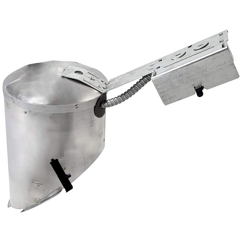 Image 1 Otech 6" Sloped IC Air-Tight Line Voltage Remodel Housing