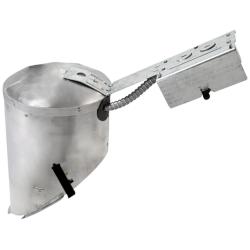 Otech 6&quot; Sloped IC Air-Tight Line Voltage Remodel Housing