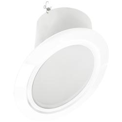 Otech 6&quot; White Reflector White Flange Sloped Reflector Trim