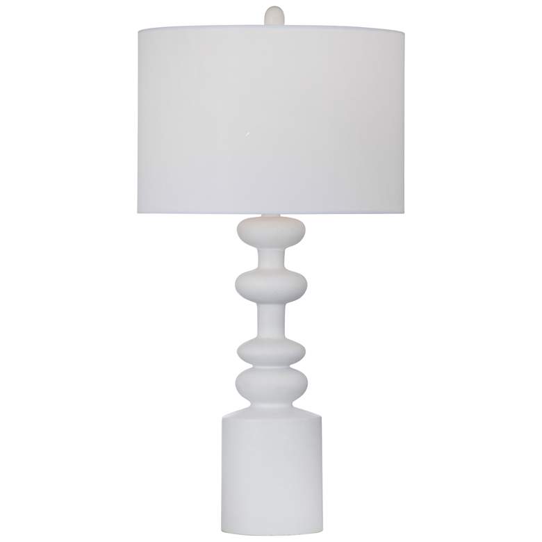 Image 1 Otero 30" High Matte White Table Lamp