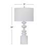 5_Otero 30" High Matte White Table Lamp more views