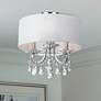 1_Othello 14" Wide Polished Chrome 3-Light Ceiling Light
