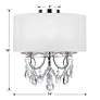 6_Othello 14" Wide Polished Chrome 3-Light Ceiling Light more views