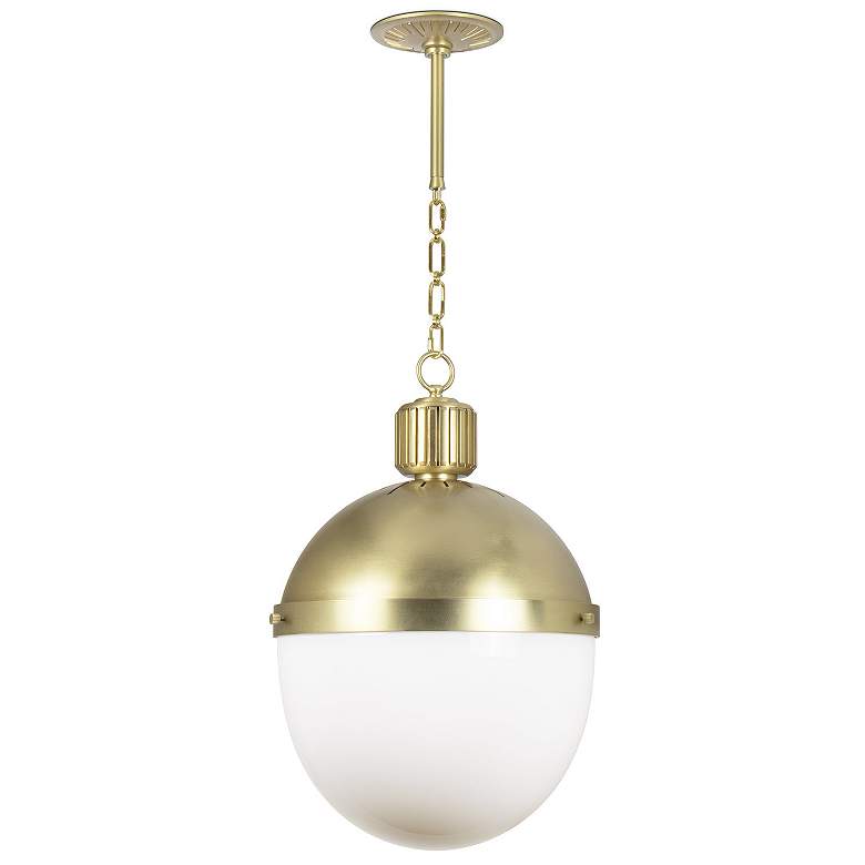 Image 1 Otis Pendant Large (Natural Brass)