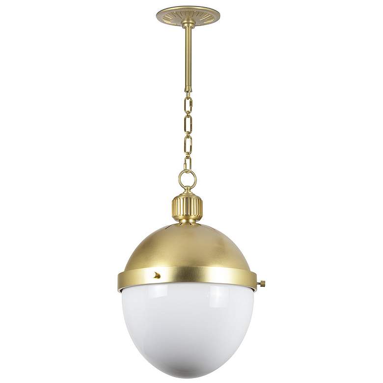 Image 2 Otis Pendant Medium (Natural Brass) more views
