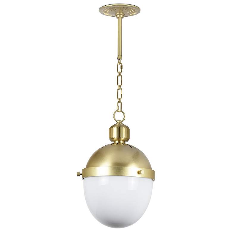 Image 2 Otis Pendant Small (Natural Brass) more views