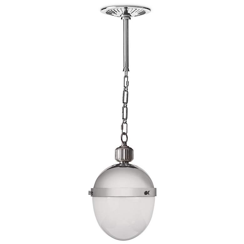 Image 3 Otis Pendant Small (Polished Nickel) more views