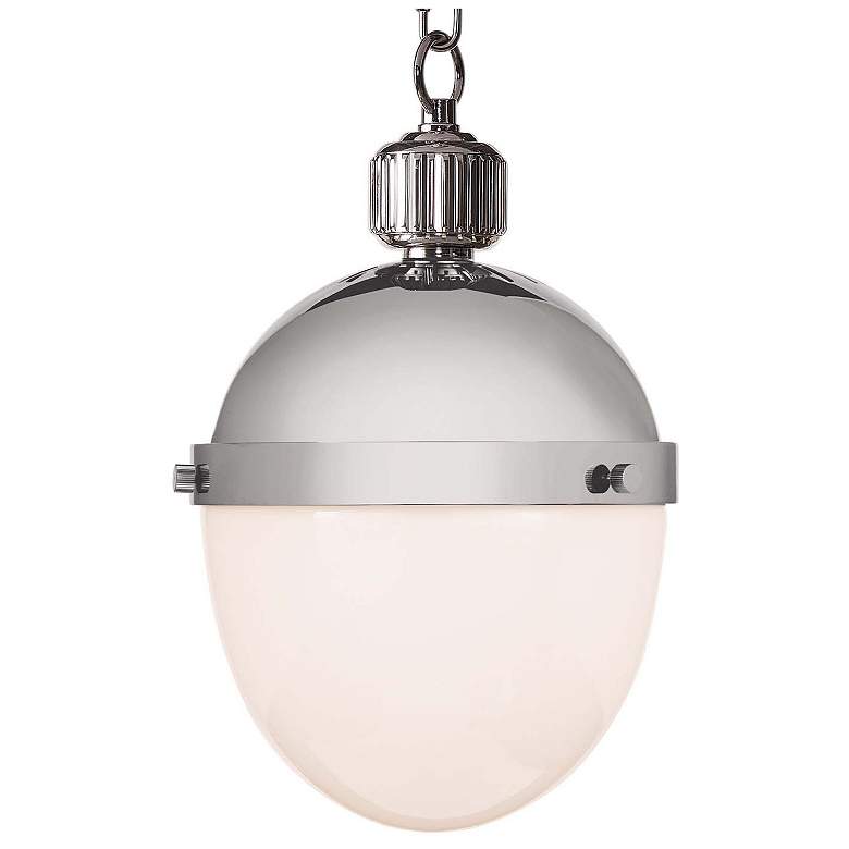 Image 4 Otis Pendant Small (Polished Nickel) more views
