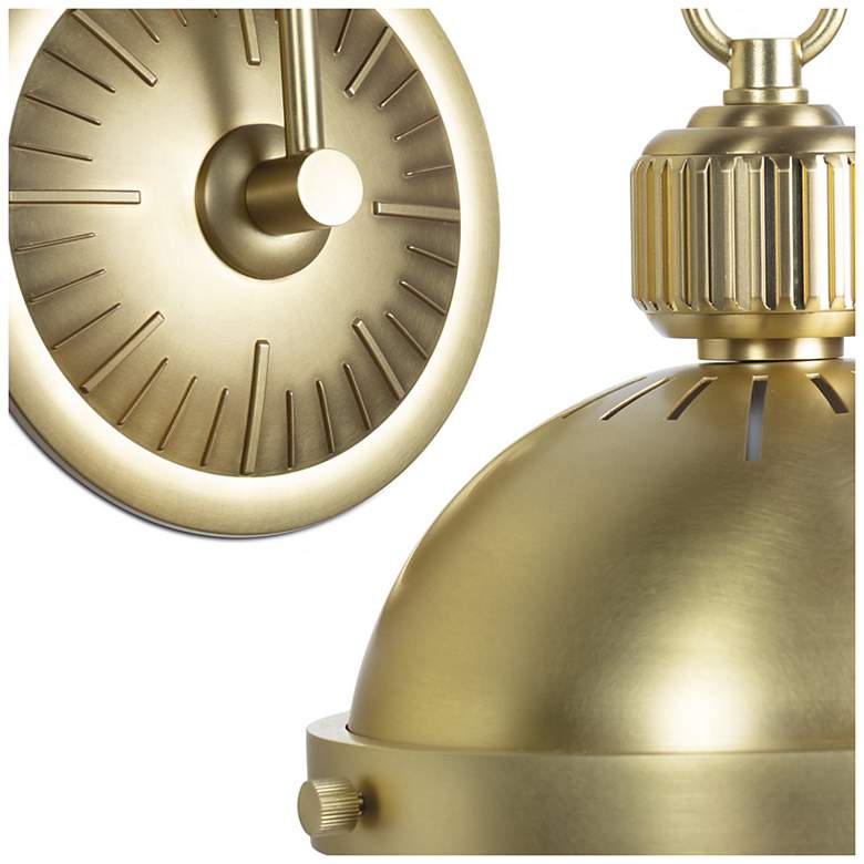 Image 3 Otis Sconce (Natural Brass) more views