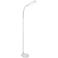 OttLite Felix Adjustable Height White Finish Gooseneck Arm LED Floor Lamp