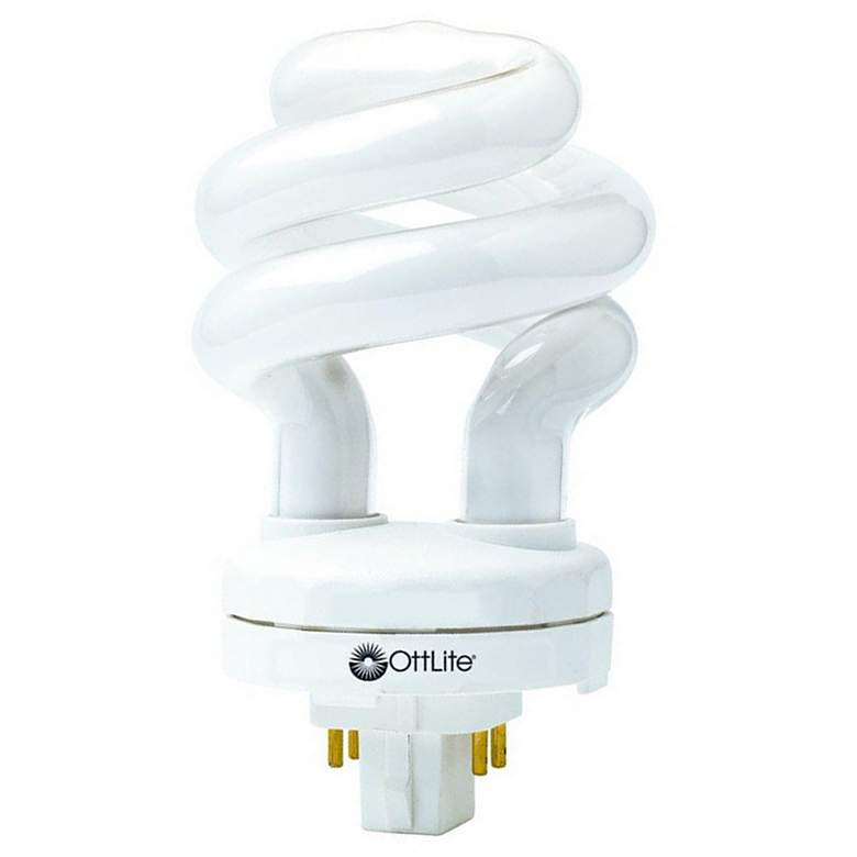 Image 1 OttLite VisionSaver&#8482; 4-Pin 18 Watt Plug-In Swirl Bulb