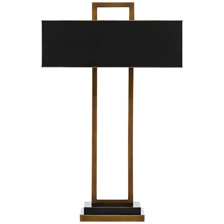 Image 1 Otto Antique Brass and Oil-Rubbed Bronze Table Lamp