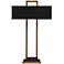 Otto Antique Brass and Oil-Rubbed Bronze Table Lamp