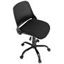 Otto Black Folding Back Swivel Adjustable Office Task Chair in scene