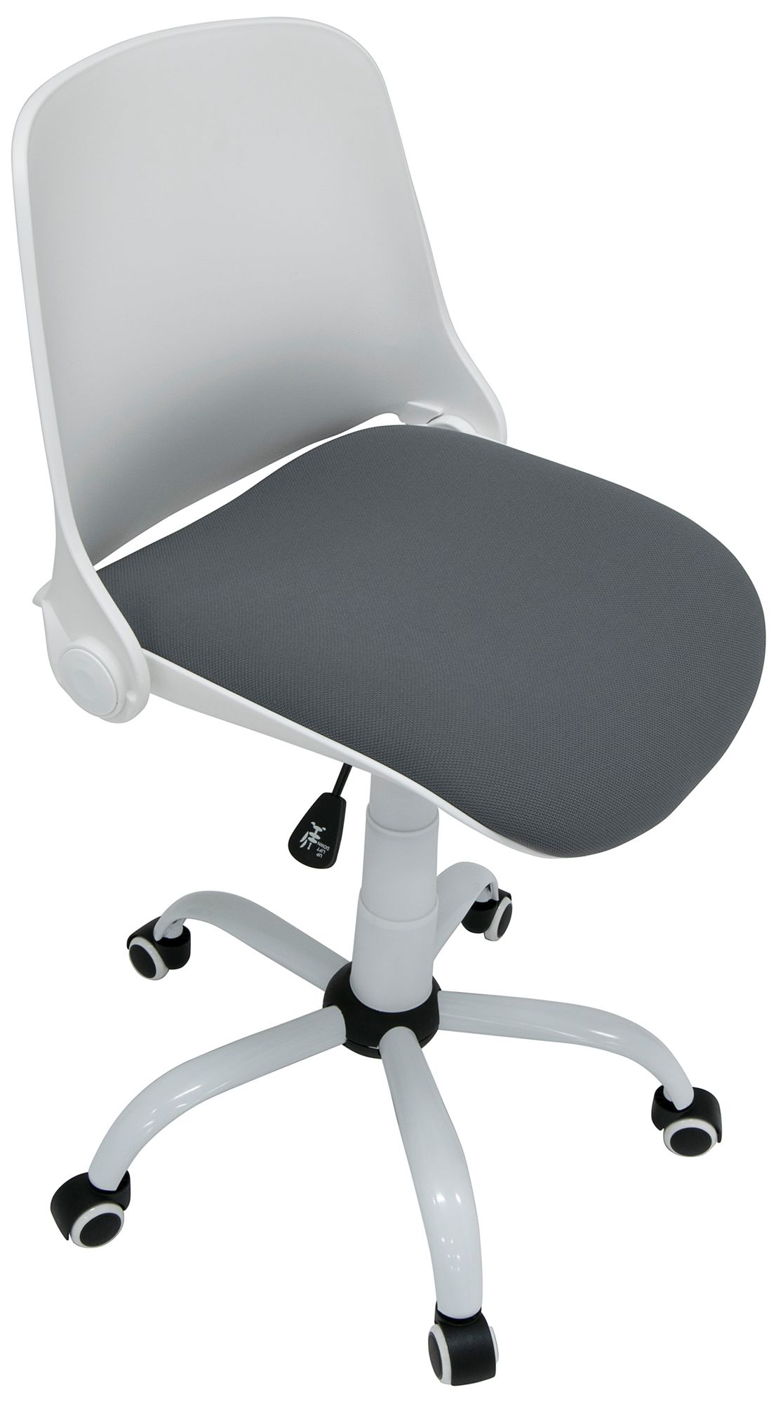 Otto Gray Folding Back Swivel Adjustable Office Task Chair in scene