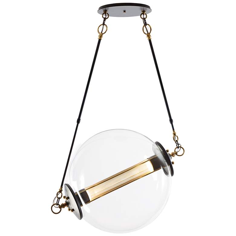 Image 1 Otto Sphere 20" Long Pendant with &