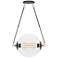 Otto Sphere 20" Short Pendant with Frosted Diffuser