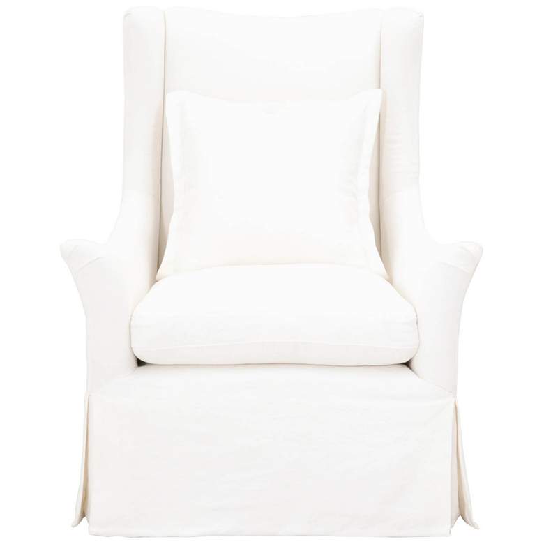 Image 1 Otto Swivel Club Chair, Cream Crepe