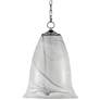 Ottorino 15 3/4" Wide White and Gray Art Glass Pendant Light