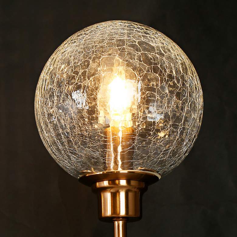 Image 4 Oudspeaker 35 3/4" Wide Brass 8-Light Chandelier more views
