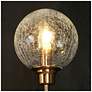 5_Oudspeaker 35 3/4" Wide Brass 8-Light Chandelier more views