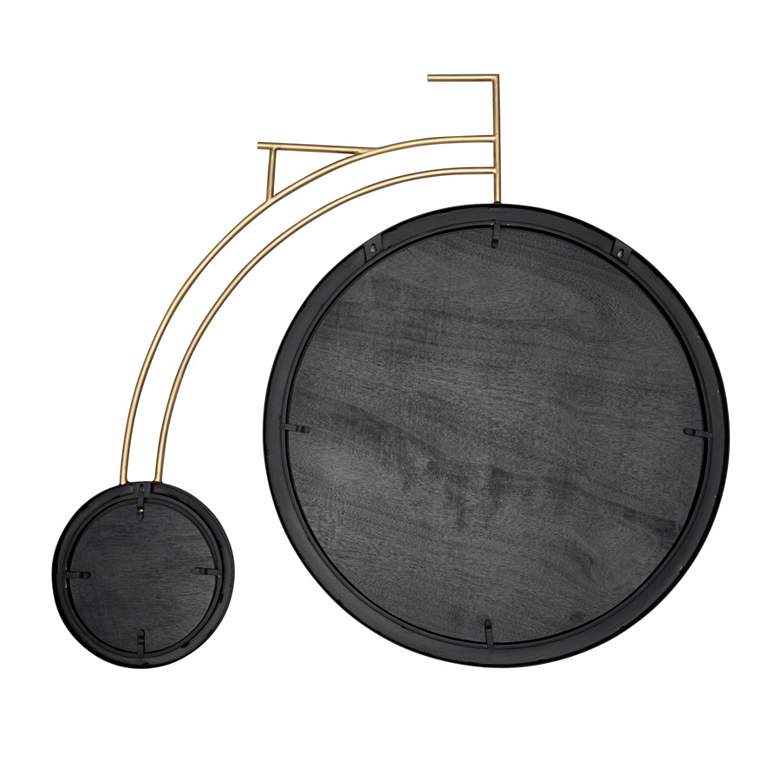 Image 4 Out For A Ride 44x39 Wall Mirror - Matte Black/Havana Gold more views