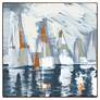 Thumbnail1 of Out of the Mist I 31" Square Framed Giclee Wall Art