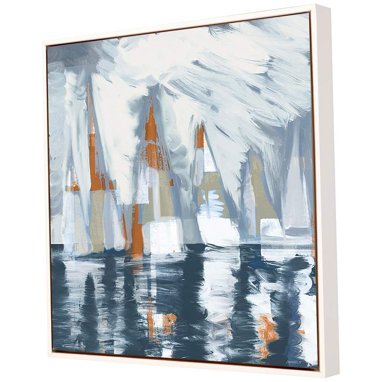 Image 3 Out of the Mist I 31 inch Square Framed Giclee Wall Art more views