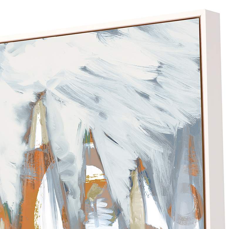 Image 2 Out of the Mist II 31" Square Framed Giclee Wall Art more views