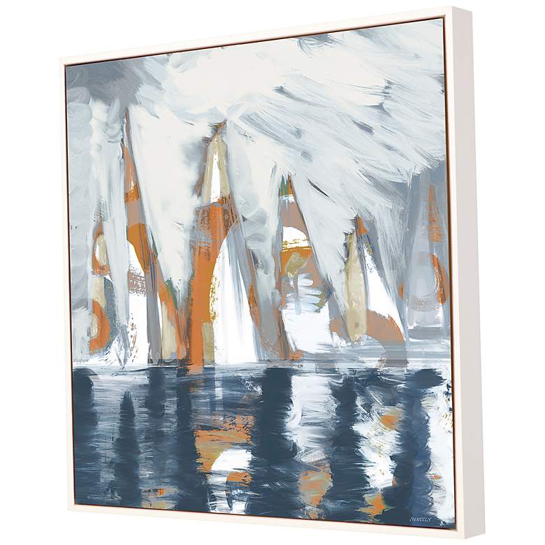 Image 3 Out of the Mist II 31 inch Square Framed Giclee Wall Art more views